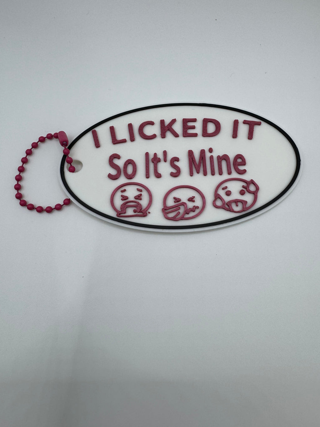 Luggage Tag - Large "I licked it - So It's Mine"