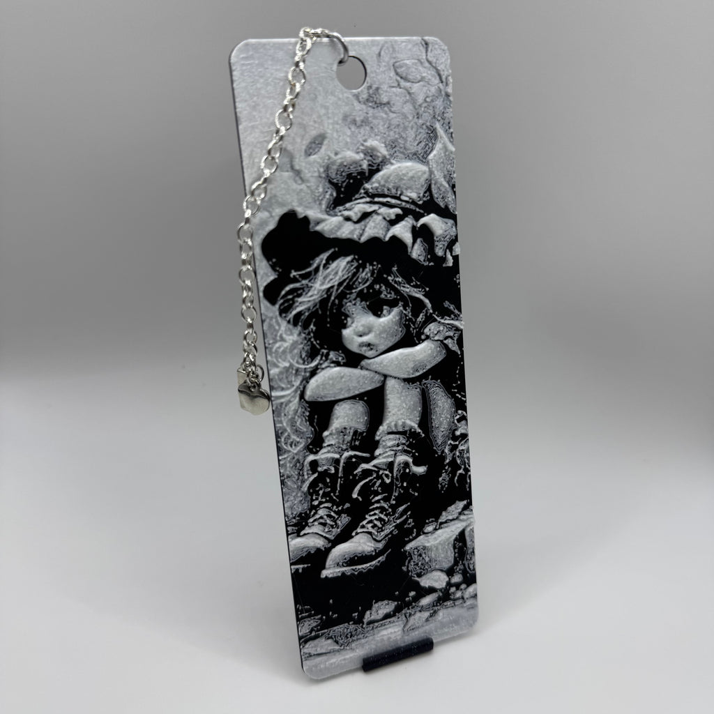 Pouting Girl 3D Printed - Hueforge