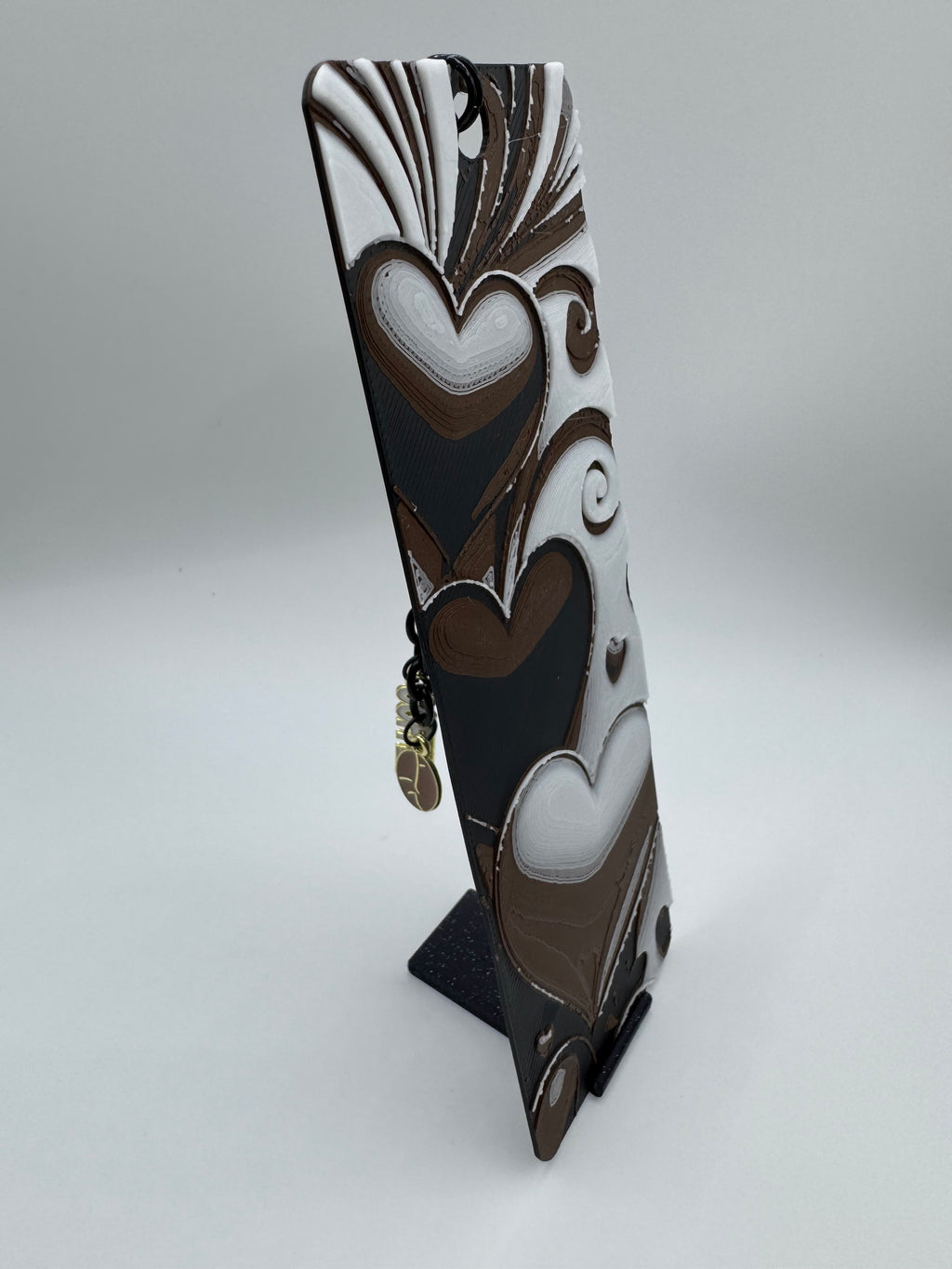 Chocolate Hearts 3D Printed - Hueforge