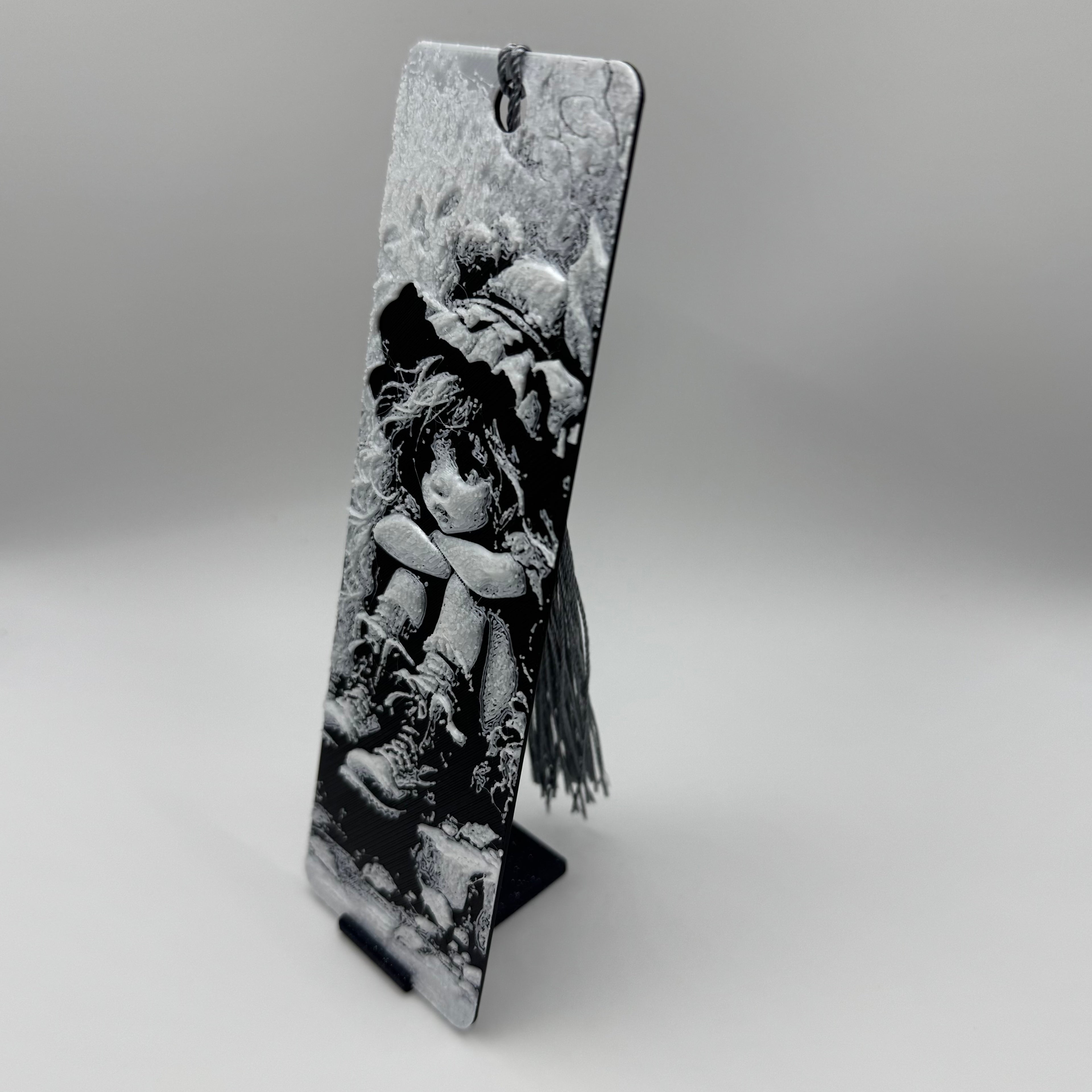 Pouting Girl 3D Printed - Hueforge